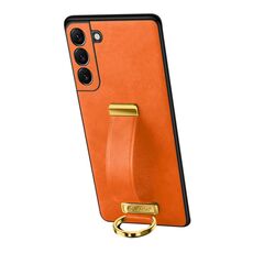 Per Samsung Galaxy S22 5G Sulada Cool Series PC + Incelto Skin Sent Shock Aound Telefono (arancione)