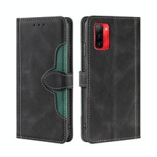 Per ulefone Nota 12p Stitching Spazio Feel Magnetic Flip PU Orizzontale Case in pelle (nero)