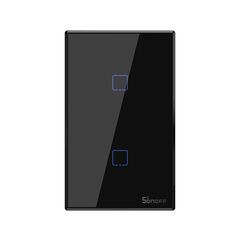 SONOFF T3 US-TX 433 RF WiFi Smart Teleclow Control Interruttore a muro, spina USA, Stile: doppio pulsanti