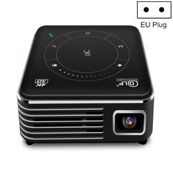 P11 4K HD DLP mini proiettore 3D 4G + 32G Smart Micro Proiettore conveniente, Stile: Spina UE (nero)