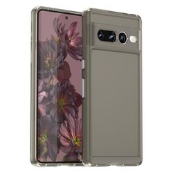 Custodia per telefono in TPU per Google Pixel 7 Pro serie Candy (grigio trasparente)