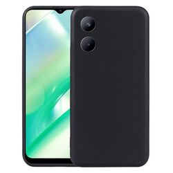 Per custodia per telefono in TPU Realme C33 2023 (nero)