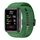 Per Huawei Watch D Solid Color Silicone Watch Band con fibbia (verde)
