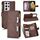 Per Samsung Galaxy S21 Ultra 5G Litchi Texture Zipper Leather Case (Brown) Per Samsung Galaxy S21 Ultra 5G Litchi Texture Zipper Leather Case (Brown)