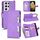Per Samsung Galaxy S21 Ultra 5G Litchi Texture Zipper Pelle Telefono (Purple) Per Samsung Galaxy S21 Ultra 5G Litchi Texture Zipper Pelle Telefono (Purple)