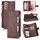 Per Samsung Galaxy S22 5G Litchi Texture Zipper Leather Phone Case (Brown) Per Samsung Galaxy S22 5G Litchi Texture Zipper Leather Phone Case (Brown)