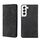 Per Samsung Galaxy S22 5G SHEAD MAGNETIC Orizzontale Flip Leather Case (nero)