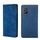 Per Asus Zenfone 8 Skin Feel Magnetic Flip Leather Telefono (blu)
