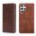 Per Samsung Galaxy S21 Ultra Trant Texture Magnetic Orizzontale Flip Leather Case (marrone scuro) Per Samsung Galaxy S21 Ultra Trant Texture Magnetic Orizzontale Flip Leather Case (marrone scuro)