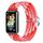Per Huawei Band 7 Nylon Braidd Buckle Watch Band (colorato rosso)