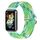 Per Huawei Band 7 Nylon Braidd Buckle Watch Band (Colorful Green)