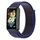 Per Huawei Band 7 Nylon Loop Buckle Watch Band (Indigo)