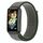 Per Huawei Band 7 Nylon Loop Buckle Watch Band (Deep Olive)