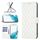 Per Samsung Galaxy S22 5G Diamond Lattice Wallet Flip Telefono (bianco)