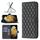 Per Samsung Galaxy S21 Ultra 5G Diamond Lattice Wallet Flip Phone Case (nero) Per Samsung Galaxy S21 Ultra 5G Diamond Lattice Wallet Flip Phone Case (nero)