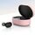 Custodia in silicone auricolare Bluetooth per Redmi AirDots (rosa chiaro)