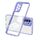 Per Samsung Galaxy A52 5G / 4G 3 in 1 Custodia per telefono con cornice per PC a colori TPU trasparente (viola) Per Samsung Galaxy A52 5G / 4G 3 in 1 Custodia per telefono con cornice per PC a colori TPU trasparente (viola)