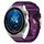 Per Huawei Watch GT3 Pro 46mm 22mm Nylon Woven Watch Band (Purple)