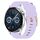 Per Huawei Watch GT3 46mm 22mm Nylon Woven Watch Band (Light Purple)