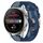 Per Huawei Watch 3 Pro 22mm Nylon Woven Watch Band (Blue)