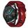Per Huawei GT2 46mm 22mm Nylon Woven Watch Band (Red)