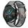 Per Huawei GT2 46mm 22mm Nylon Woven Watch Band (Grey)