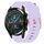 Per Huawei GT2 46mm 22mm Nylon Woven Watch Band (Light Purple)
