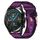 Per Huawei GT2 46mm 22mm Nylon Woven Watch Band (Purple)
