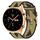 Per onore orologio GS 3 22mm Nylon Woven Watch Band (Yellow)