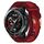 Per onore orologio GS pro 22mm Nylon Woven Watch Band (Red)