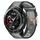 Per honor watch gs pro 22mm nylon woven watch band (grigio)
