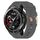 Per honor watch gs pro 22mm nylon woven watch band (grigio scuro)