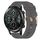 Per onore Magicwatch 2 46mm 22mm Nylon Woven Watch Band (Grigio scuro)