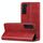 For Samsung Galaxy S22 Calf Texture Horizontal Flip Leather Phone Case(Red) For Samsung Galaxy S22 Calf Texture Horizontal Flip Leather Phone Case(Red)