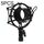 Supporto per montaggio antiurto in plastica da 5 pezzi per microfono a condensatore da 46 mm (nero) Supporto per montaggio antiurto in plastica da 5 pezzi per microfono a condensatore da 46 mm (nero)