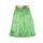 3 pezzi hawaiani hula party show dress up puntelli, dimensioni: 40 cm (doppio strato verde) 3 pezzi hawaiani hula party show dress up puntelli, dimensioni: 40 cm (doppio strato verde)