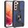 Per Samsung Galaxy S22 5G Coperchio della fotocamera fotografica Design PC + Cassa del telefono antiurto TPU con porta anello e slot per schede (blu) Per Samsung Galaxy S22 5G Coperchio della fotocamera fotografica Design PC + Cassa del telefono antiurto TPU con porta anello e slot per schede (blu)