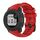 Per cinturino sportivo in silicone a tinta unita Garmin Instinct 2S (rosso) Per cinturino sportivo in silicone a tinta unita Garmin Instinct 2S (rosso)