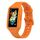Per Huawei Band 8 / Huawei Band 7 / Honor Band 6 Cinturino in silicone integrato universale (arancione) Per Huawei Band 8 / Huawei Band 7 / Honor Band 6 Cinturino in silicone integrato universale (arancione)