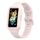 Per Huawei Band 8 / Huawei Band 7 / Honor Band 6 Cinturino in silicone integrato universale (rosa chiaro) Per Huawei Band 8 / Huawei Band 7 / Honor Band 6 Cinturino in silicone integrato universale (rosa chiaro)