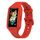 Per Huawei Band 8 / Huawei Band 7 / Honor Band 6 Cinturino in silicone integrato universale (rosso) Per Huawei Band 8 / Huawei Band 7 / Honor Band 6 Cinturino in silicone integrato universale (rosso)