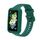 For Huawei Band 7 Silicone Adjustable Elastic Watch Band(Dark Green)