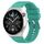 Per Huawei Watch 3 / Watch3 Pro 22mm Cinturino in silicone con testa sporgente Fibbia argento (verde acqua) Per Huawei Watch 3 / Watch3 Pro 22mm Cinturino in silicone con testa sporgente Fibbia argento (verde acqua)