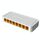 8-porte 100M RJ45 Mini Switch Home Plug-and-play Bypass Bypass Splitter di rete non gestito per il monitoraggio della rete della camera da letto 8-porte 100M RJ45 Mini Switch Home Plug-and-play Bypass Bypass Splitter di rete non gestito per il monitoraggio della rete della camera da letto