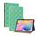 Per Samsung Galaxy Tab S6 Lite Color Weave Custodia in pelle intelligente in pelle intelligente (verde) Per Samsung Galaxy Tab S6 Lite Color Weave Custodia in pelle intelligente in pelle intelligente (verde)