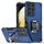 Per Samsung Galaxy S21 Ultra 5G Porta anello Autore antiscivolo Cassa del telefono (blu) Per Samsung Galaxy S21 Ultra 5G Porta anello Autore antiscivolo Cassa del telefono (blu)