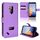 Per Ulefone Armor X9 Diamond Texture Custodia in pelle (viola)
