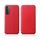 Per Samsung Galaxy S22 Ultra 5G Custodia in pelle magnetica texture retrò (rosso) Per Samsung Galaxy S22 Ultra 5G Custodia in pelle magnetica texture retrò (rosso)