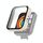 Per Xiaomi Redmi Watch 2 PC + custodia protettiva in vetro temperato (bianco) Per Xiaomi Redmi Watch 2 PC + custodia protettiva in vetro temperato (bianco)