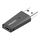 ADS-613 USB 3.1 Adattatore maschio a USB-C / tipo-C (grigio scuro)